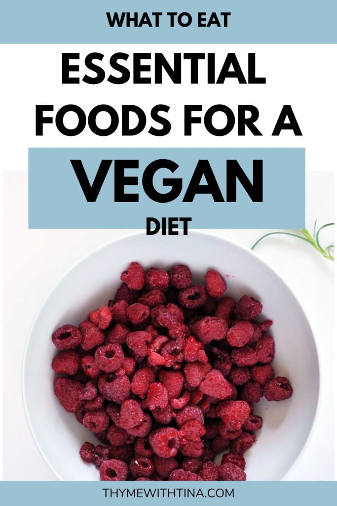 what to eat on a vegan diet