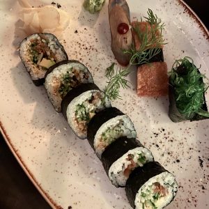 vegan friendly sushi restaurants london